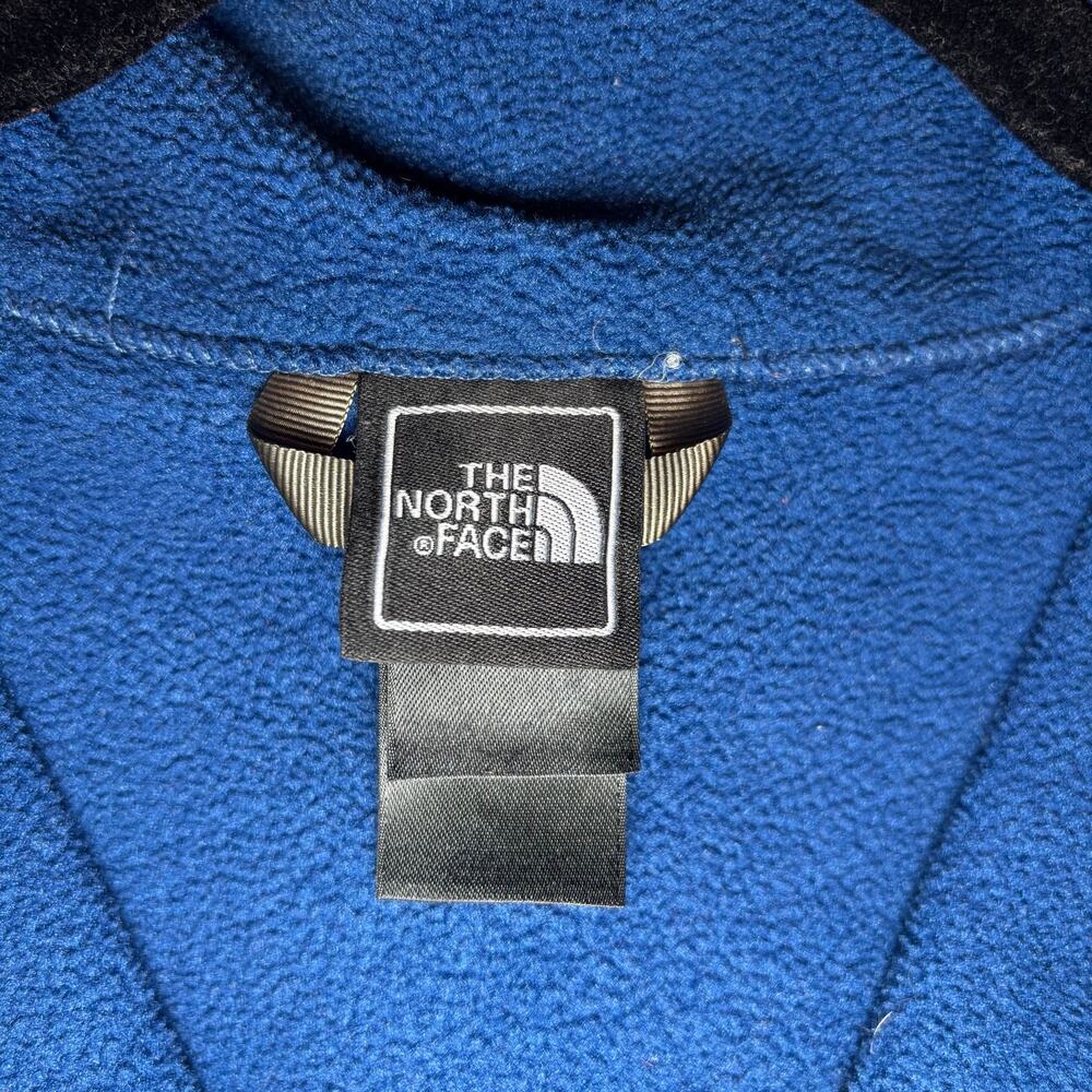 The North Face Youth Blue Gray Polartec Fleece Jacket Size L 14/16 - Picture 5 of 10